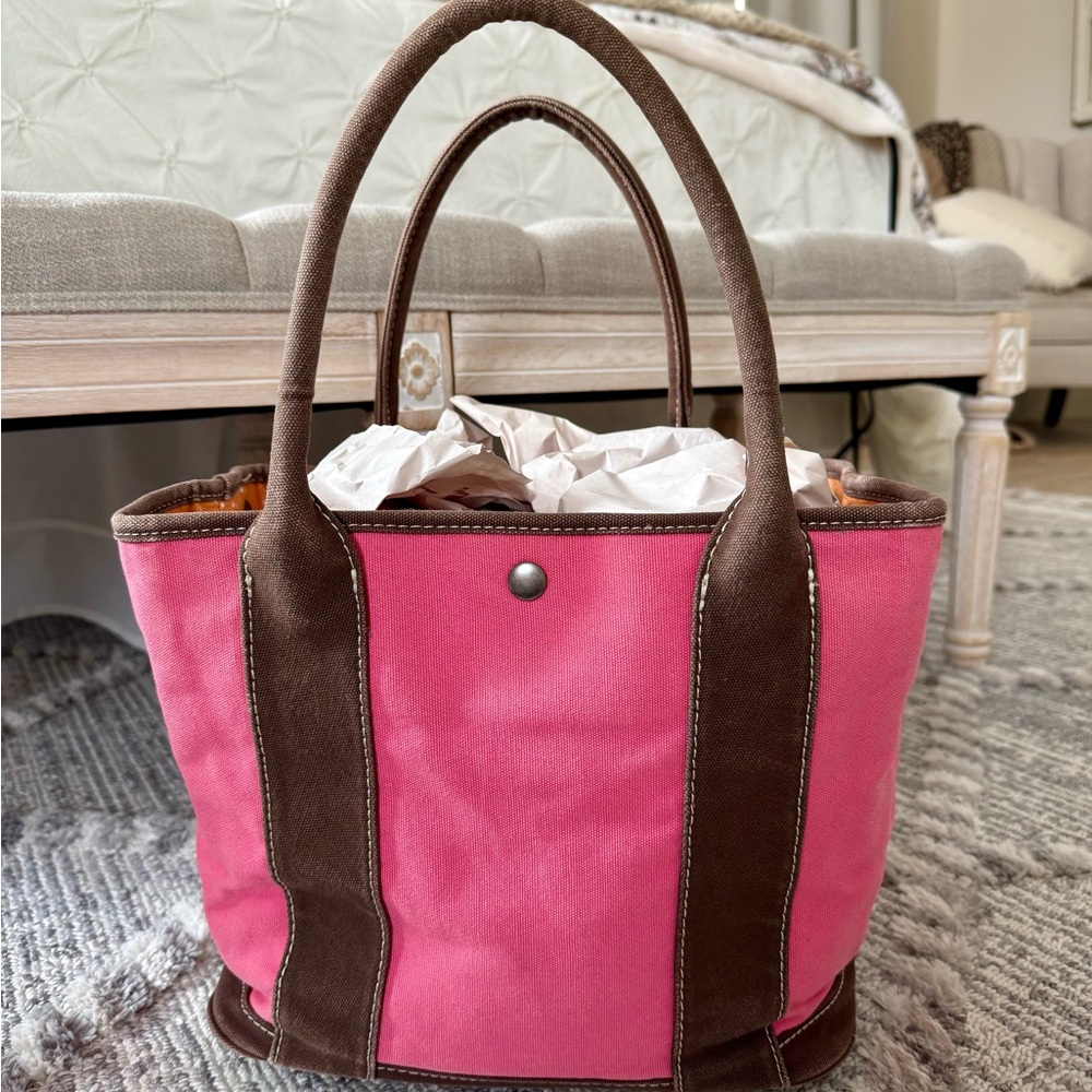 J. Crew Montauk Tote - Vintage! Capri Pink